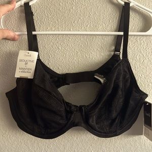 Treat your self!  Beautifully sexy unlined black bra.